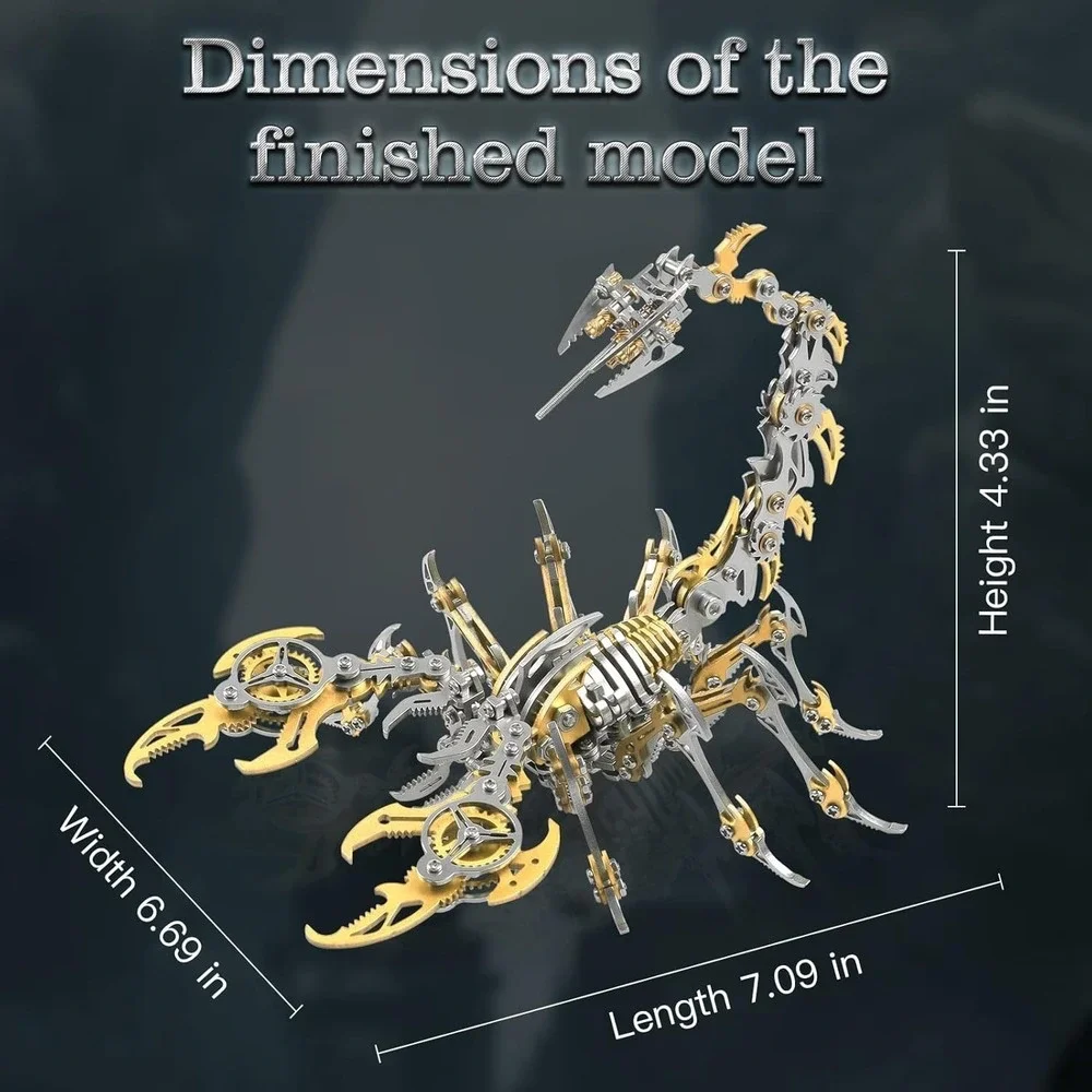 Metalkitor scorpion 3d